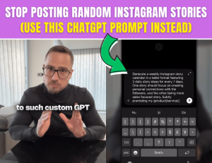 ChatGPT Prompt for Instagram Stories