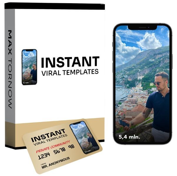 Instant Viral Templates Smartphone Freedom LIfestyle