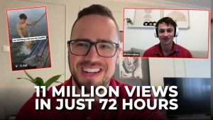 Student viral content strategy 11 million views case study