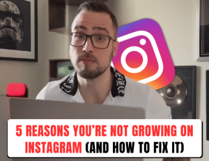 Why You're Not Growing on Instagram (5 Fixes That Actually Work)