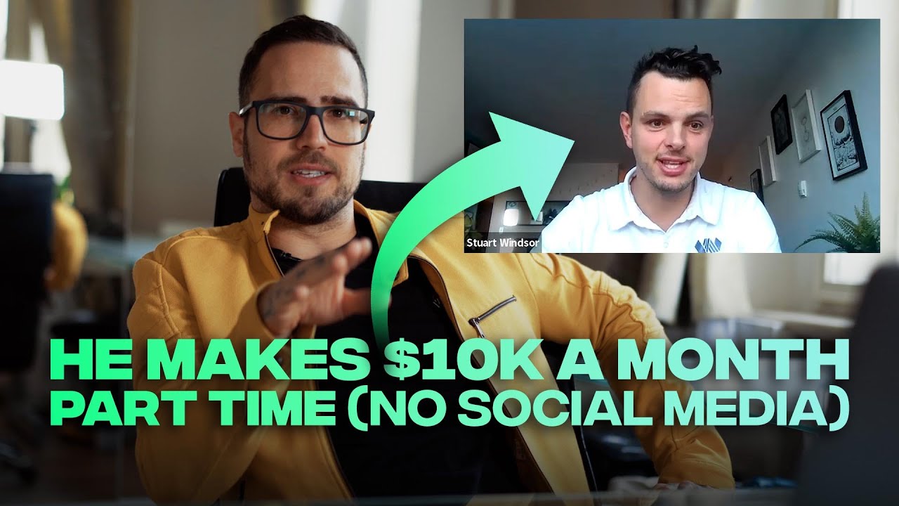 Client earning 10k a month with 10-hour a week work