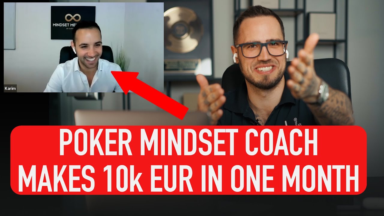 Poker mindset coach client makes 10k euros in one month