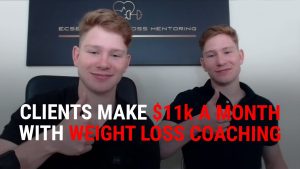 Clients make $11k a month with weight loss coaching