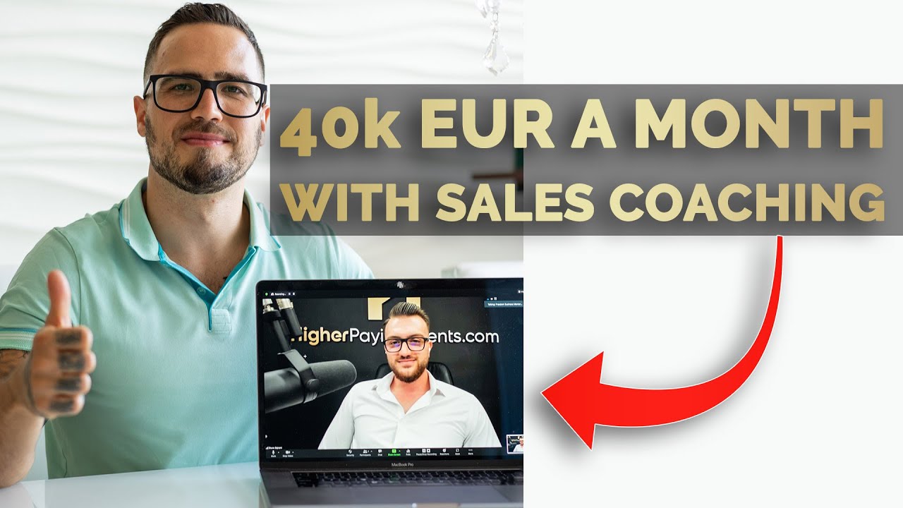 Client makes 40k euros a month with sales coaching