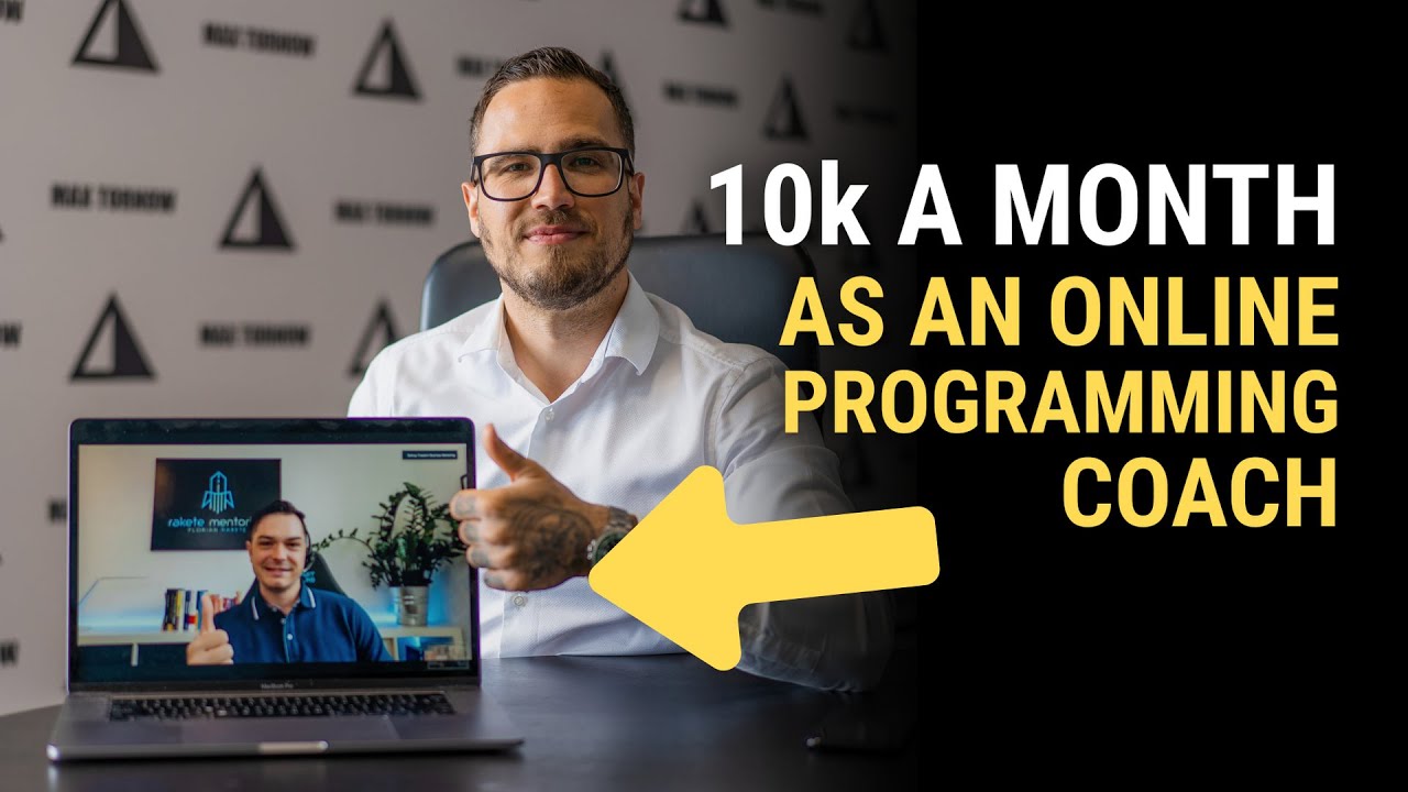 Client earning 10k a month as an online programming coach