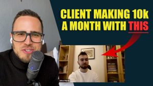 21-year-old client earns over 10k a month as a trading coach