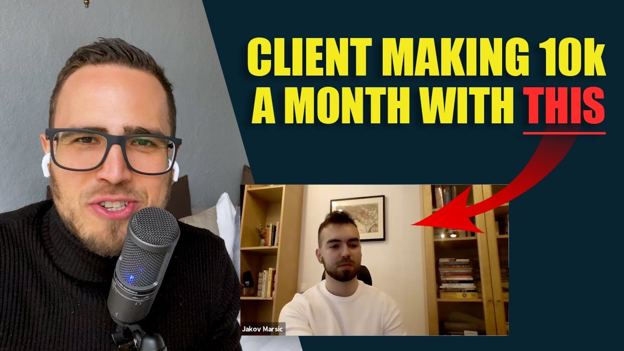 21-year-old client earns over 10k a month as a trading coach