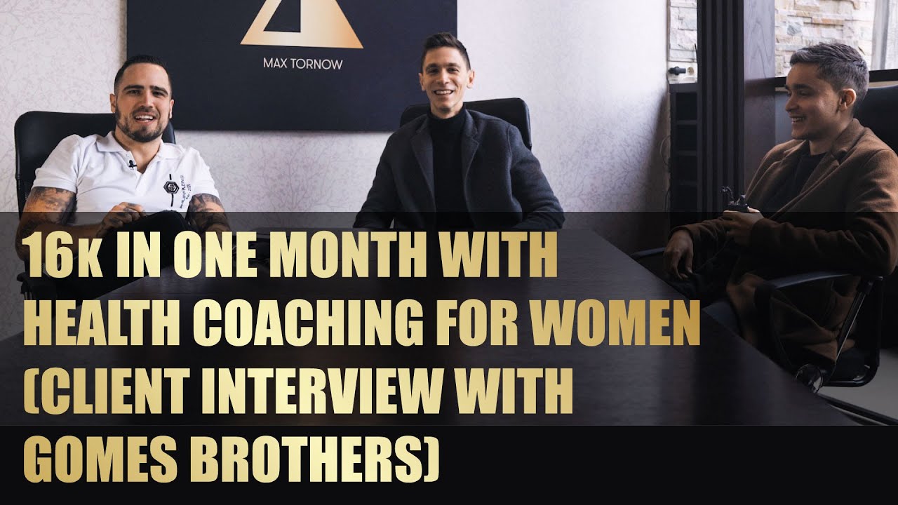 Clients making 16k in one month with health coaching for women