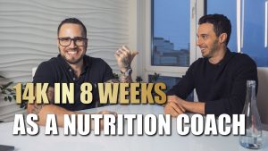 Client made 14k in 8 weeks as a nutrition coach