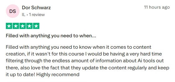 Course simplifies content creation and keeps AI training up to date