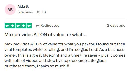 Praises high value, time-saving templates