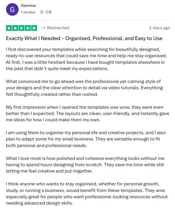 Impressed by quality, style, and usefulness