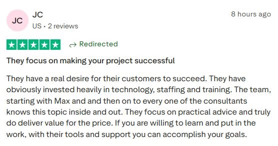 Team is highly skilled, supportive, and invested in helping clients succeed