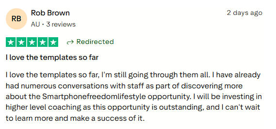 Loving the templates and eager to invest in coaching for success.