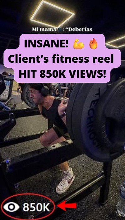 FB Reel hit 850K views!