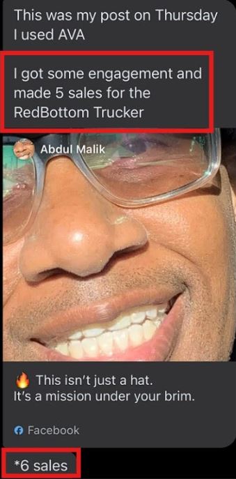 Sold 6 hoodies from Facebook post