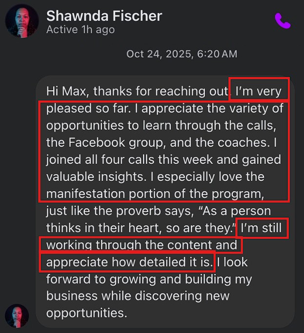 Actively learning and growing.