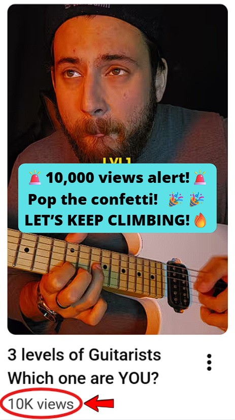 10k views on a YT short