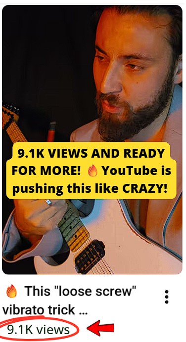 9.1k views on a YouTube Short
