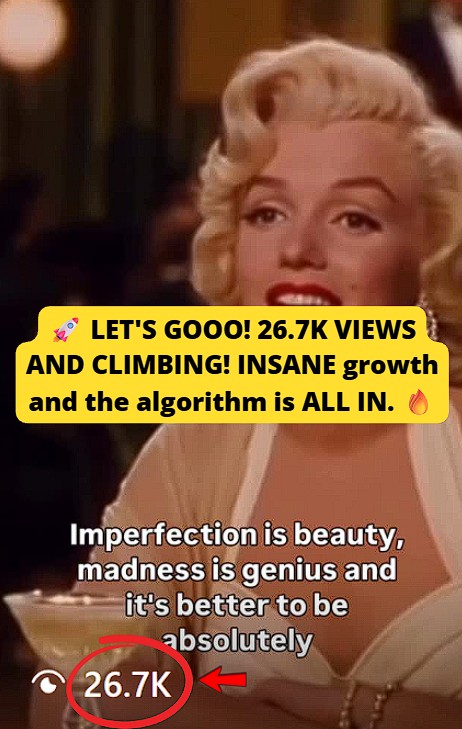 Reached 26.7K views on an Instagram Reel.