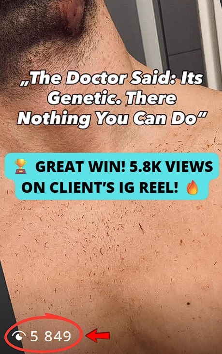 Reached 5.8K views on an Instagram Reel.