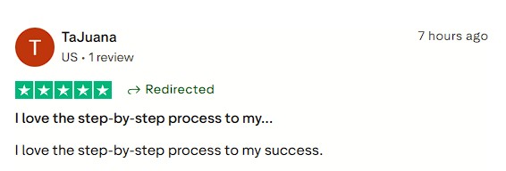 Praises the clear, structured step-by-step process.