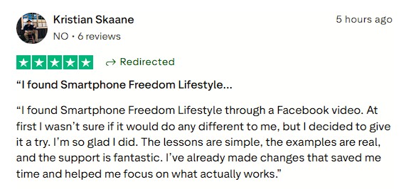 Thrilled with the simple lessons, real examples, and support.