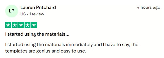 Praised the templates as both genius in design and incredibly easy to use.