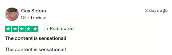 Expresses strong praise and satisfaction.