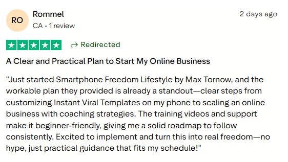 Praises the program's actionable, no-hype guidance.