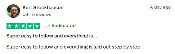 Appreciates that the program is super easy to follow with everything clearly laid out step-by-step.