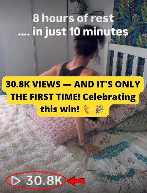 Reached 30.8k views on a TikTok Video.