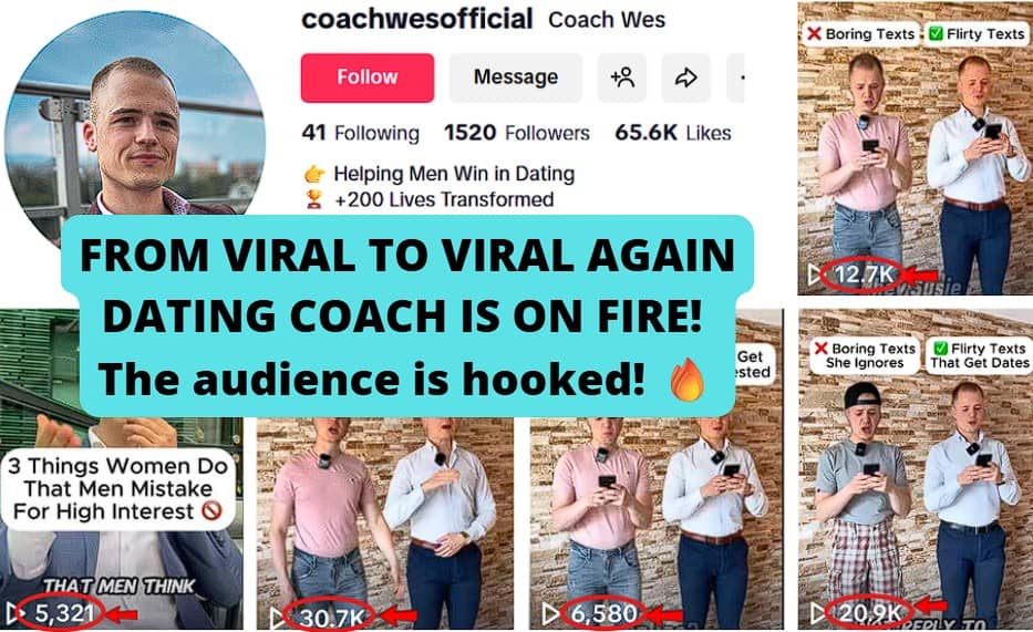 Client has gone viral multiple times.