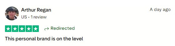 Sees the brand as trustworthy and legitimate.