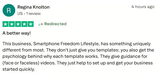 Impressed by the program’s practical templates and the psychology behind them.