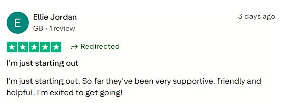 Feels supported and excited to start, encouraged by the friendly and helpful guidance.