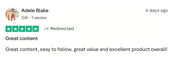 Smartphone_Freedom_Lifestyle_Review_726 Praises the content as great, easy to follow, and an excellent overall product offering great value.