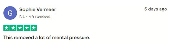 Smartphone_Freedom_Lifestyle_Review_728 Shares that the program significantly reduced their mental pressure and stress.