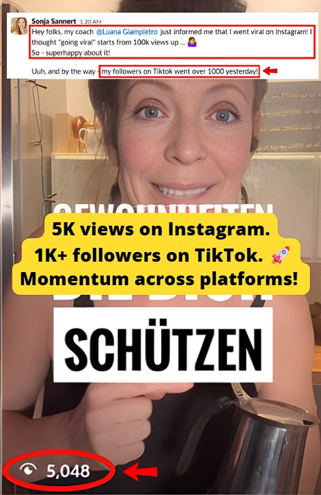 Smartphone_Freedom_Lifestyle_Review_784 Went viral on IG with 21.6k views plus 1k new followers on TikTok.