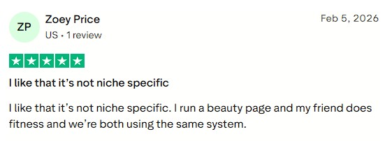 Smartphone_Freedom_Lifestyle_Review_798 Liked that the system works across different niches.