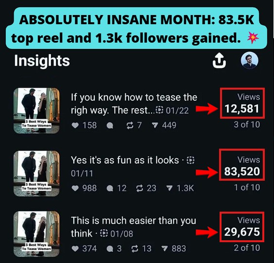 Smartphone_Freedom_Lifestyle_Review_804 Hit 83.5K views and gained 1.3k followers after going viral multiple times.