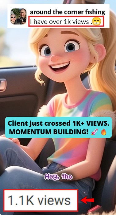 Smartphone_Freedom_Lifestyle_Review_821 Shares excitement about surpassing 1,000 views.