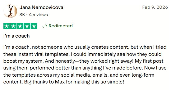 Smartphone_Freedom_Lifestyle_Review_829 Coach with no content background used the templates and immediately saw their best‑performing post ever.