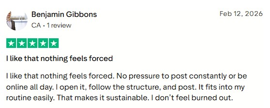Smartphone_Freedom_Lifestyle_Review_836 Appreciates the simple, pressure‑free structure that fits their routine and prevents burnout.