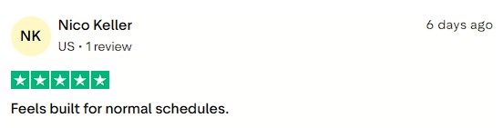 Smartphone_Freedom_Lifestyle_Review_839 Appreciates that the system fits easily into a normal, busy schedule.