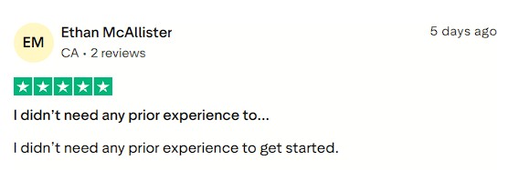 Smartphone_Freedom_Lifestyle_Review_841 Beginner able to start confidently without any prior experience.