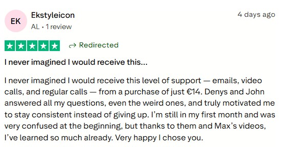 Smartphone_Freedom_Lifestyle_Review_842 Amazed by the hands‑on support and guidance received in the first month, gaining clarity and confidence.