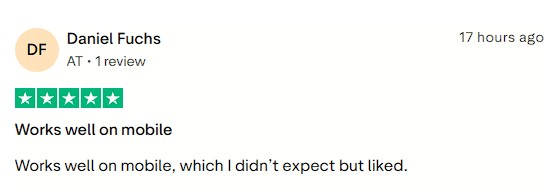 Smartphone_Freedom_Lifestyle_Review_849 Surprised that the platform works smoothly on mobile.