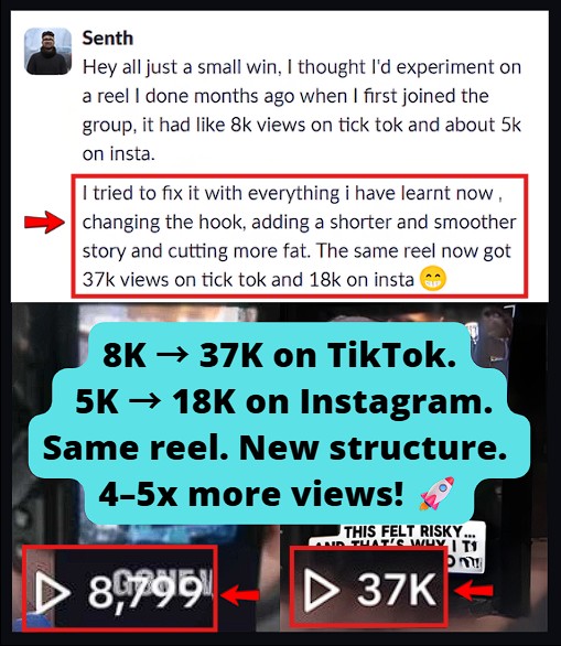 Smartphone_Freedom_Lifestyle_Review_851 Old reel went from 8K to 37K on TikTok and 5K to 18K on IG.