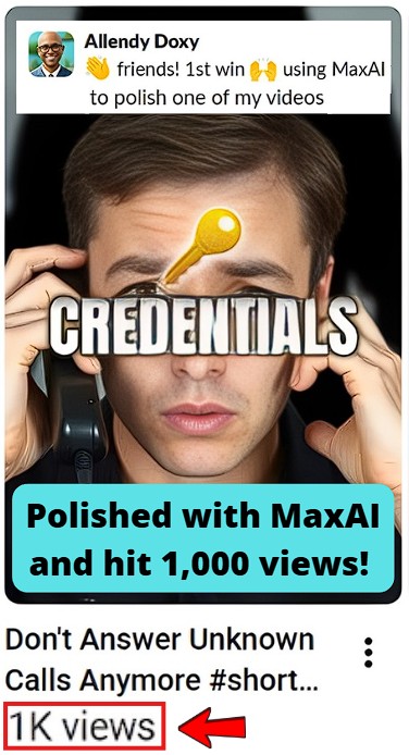 Smartphone_Freedom_Lifestyle_Review_859 Used Max AI to polish a video and hit 1K views on first try.